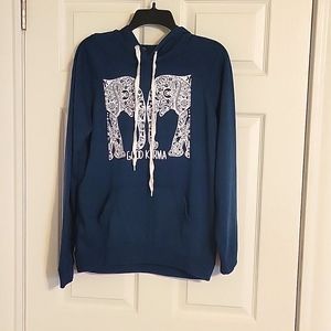 Beautiful Blue hoodie size M